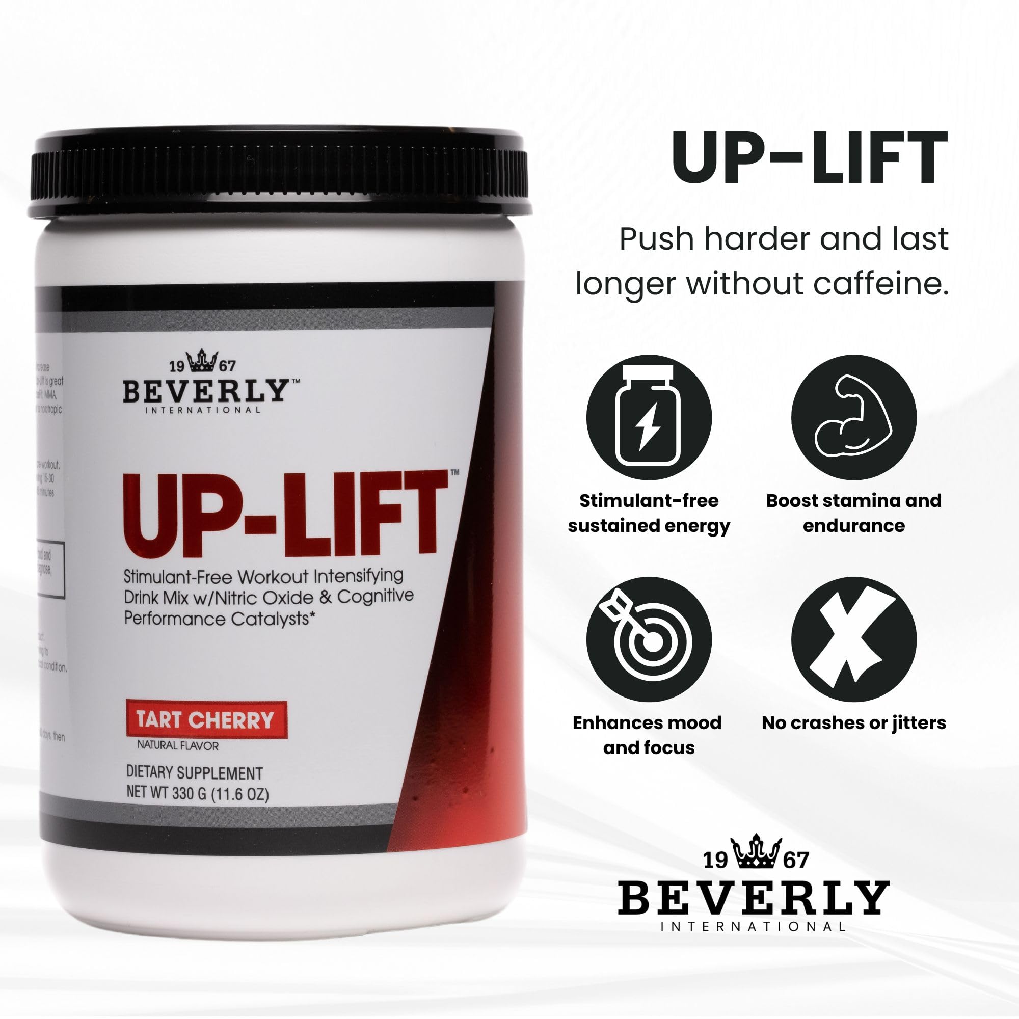 Beverly International Up-Lift, Stimulant-Free Pre-Workout, 330 Grams — Amazon image 4