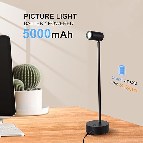 Miniatura 6 de ZitoStory Juego de 2 apliques de pared modernos de color gris plateado, 12 W, 6000 K, acrílico blanco frío, lámpara de pared para dormitorio, mesita