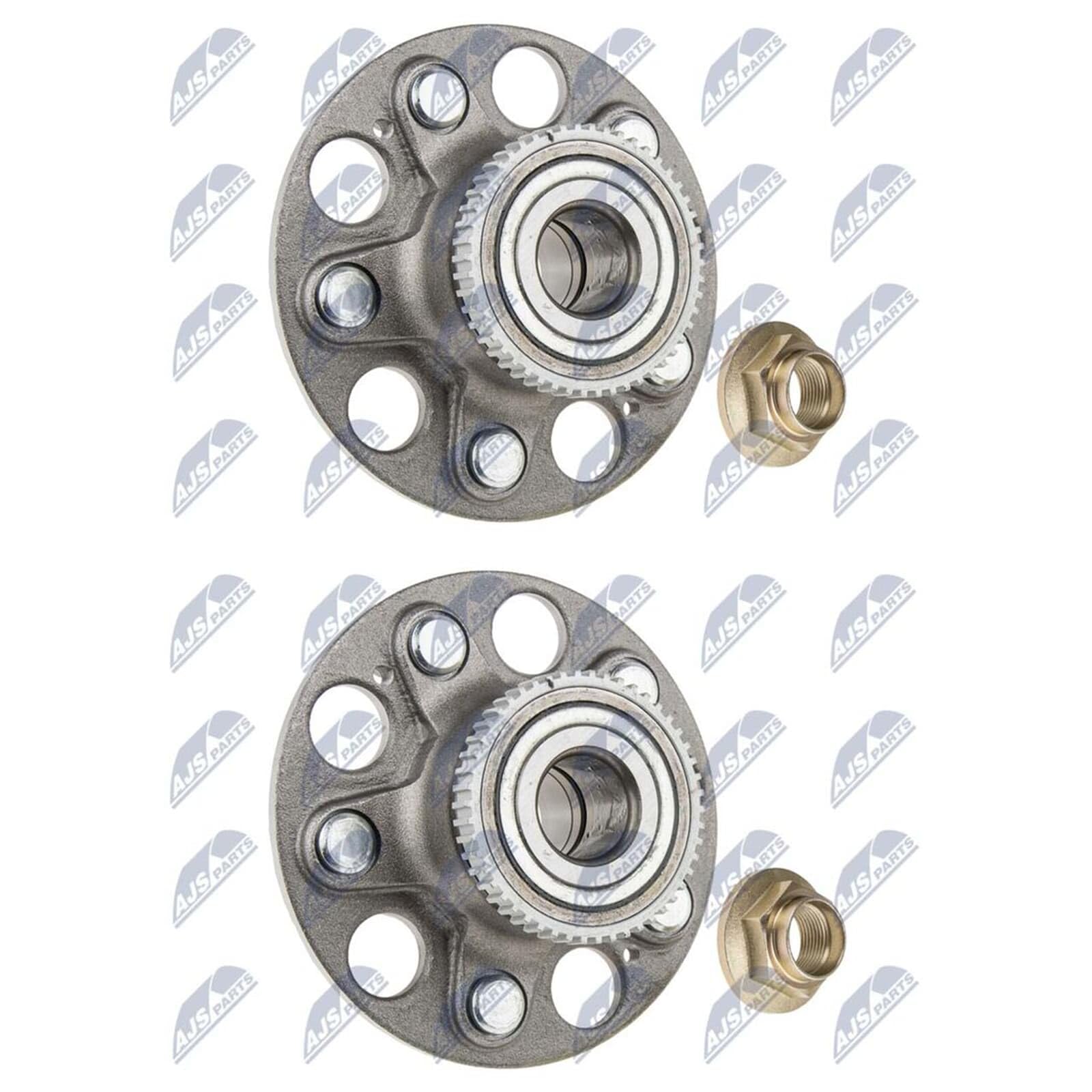 2X NTY Radlager-Satz hinten Beidseitig