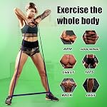 WHATAFIT Resistance Bands, Pull Up Assistance Bands, Exercise Bands, Workout Bands Set for Men and Women Home Fitness, Body Stretching, Strength Training, Physical Therapy