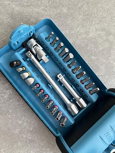 Amazon | HAZET(ハゼット) 854T ソケットレンチセット 33点組 1/4