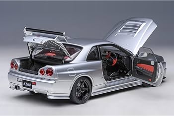 Amazon.com: R34 GT-R Z-Tune RHD (Right Hand Drive) Silver