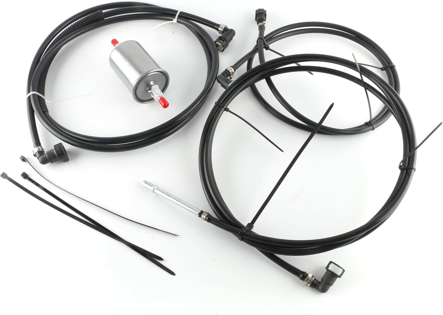 Nylon Fuel Lines Kit Fit for Chevy Blazer GMC Jimmy 4.3L 1997-2005, Replace NFR0005 NFR0010
