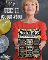 Vista 193 de Lone Star Art 66ª Reunión de Graduados (Sesenta y seis) Decoración en Oro - Recordando El Año - Clase de 1959 - Póster Sin Marco de 11x14 - Globos