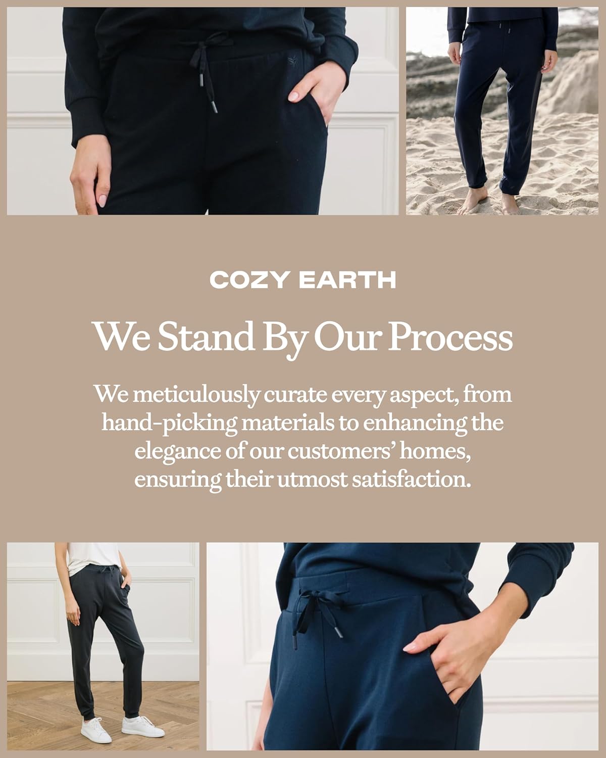 Cozy Earth Women’s Jogger Pants - 62% Viscose from Bamboo Blend - Lightweight All-Season Comfort - Image 6