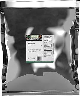 Fair Trade Himalayan Pink Salt, 1lb - Coarse Ground Pakistan Himalayan Salt, 1 Pound Bulk Bag - Refill, Restaurant Supply