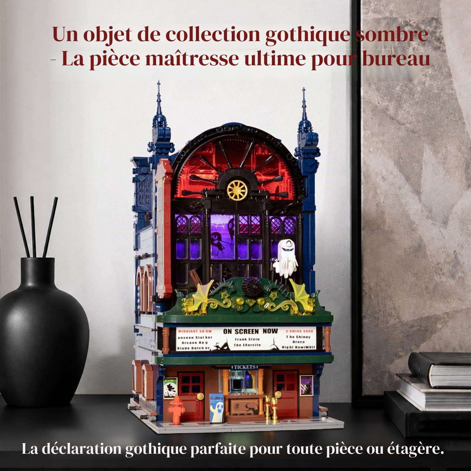 PANTASY Cinéma Hanté, Jeu de Construction d’Horreur pour Adultes