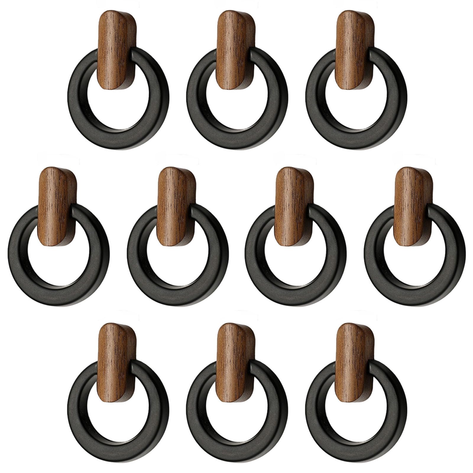 Boutons de placard en métal de 16 mm et poignées de tiroir pour armoire