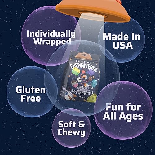 Miniatura 22 de Snackathon Mezcla surtida de caramelos de agua salada, variedad de 14 sabores, tamaño familiar a granel de 2 libras, dulces gourmet suaves