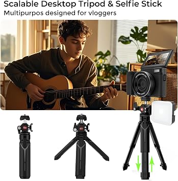 5K Vlogging Camera with WiFi 4K Digital Camera for Photography