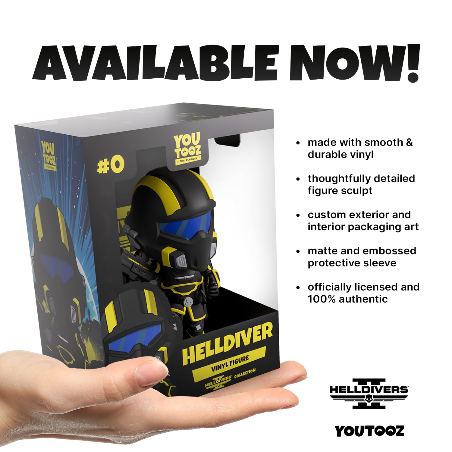 Youtooz - Helldivers 2: Helldiver : Amazon.com.be: Toys