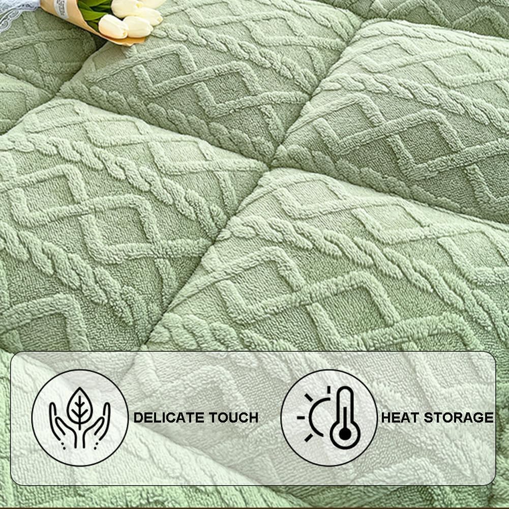 Dicke Futon-Bodenmatratze, Japanische Bodenmatratze, Faltbare Isomatte, Aufrollbare Tatami-Matte, Atmungsaktiv, Flauschig, Weich, Bodenliege, GäStebett (Color : A, Size : 59x79in (150x200cm))