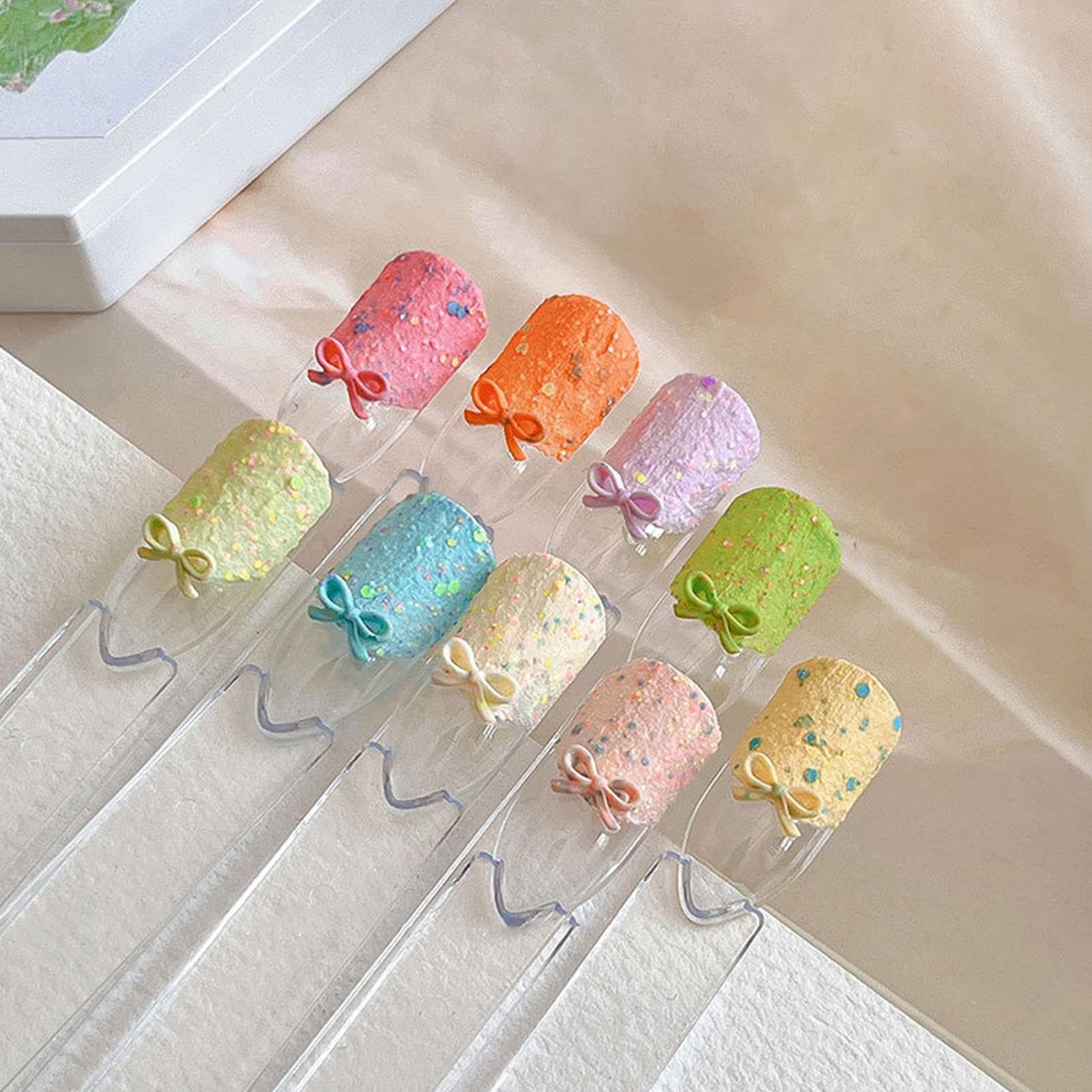 Esmalte de uñas de gel Klopgel, 9 colores mate en pasta – consistencia cremosa para diseños de uñas creativos