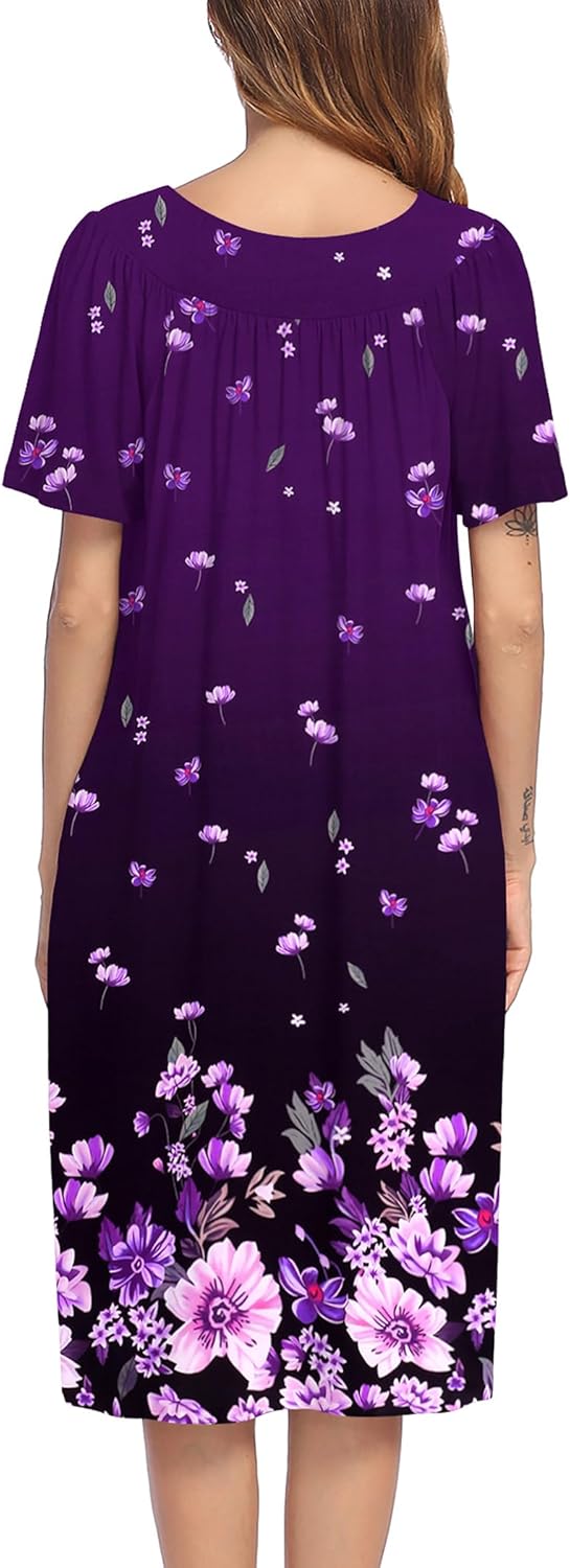 Ekouaer Women's House Dress with Pockets - Image 5