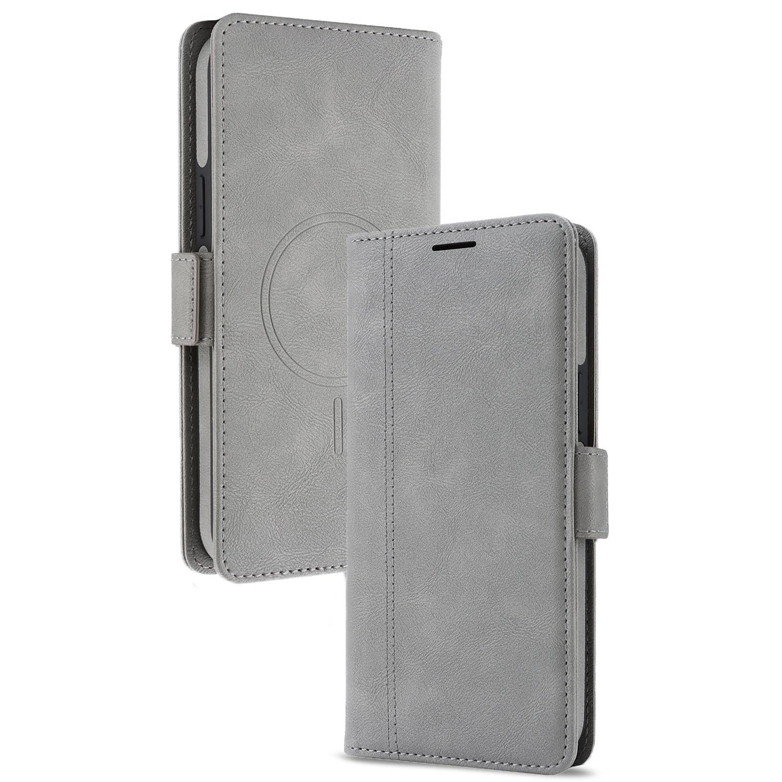 MFAOSHI Magnetic Case for Samsung Galaxy S26 Ultra/S26 +/S26, Detachable Wallet Flip Phone Case with Support Function Leather Cover