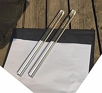 Vista 9 de 1 pieza varillas cuadradas de acrílico transparente de 1"x1"x12 pulgadas PLEXIGLASS Lucite varilla de plástico