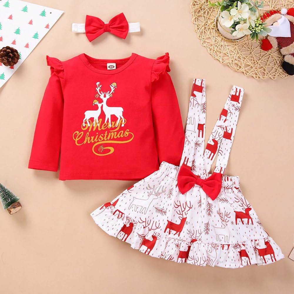 Générique Ensemble Bebe Fille NoëL, Pull De NoëL Noel Bebe
