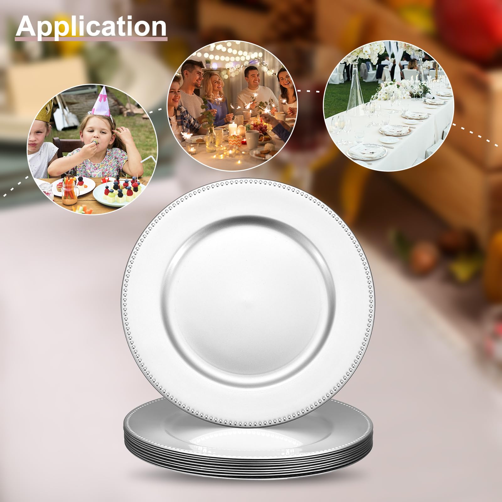 Decor Navy Blue Charger Plates Dollar Tree Gold Chargers Uxcell