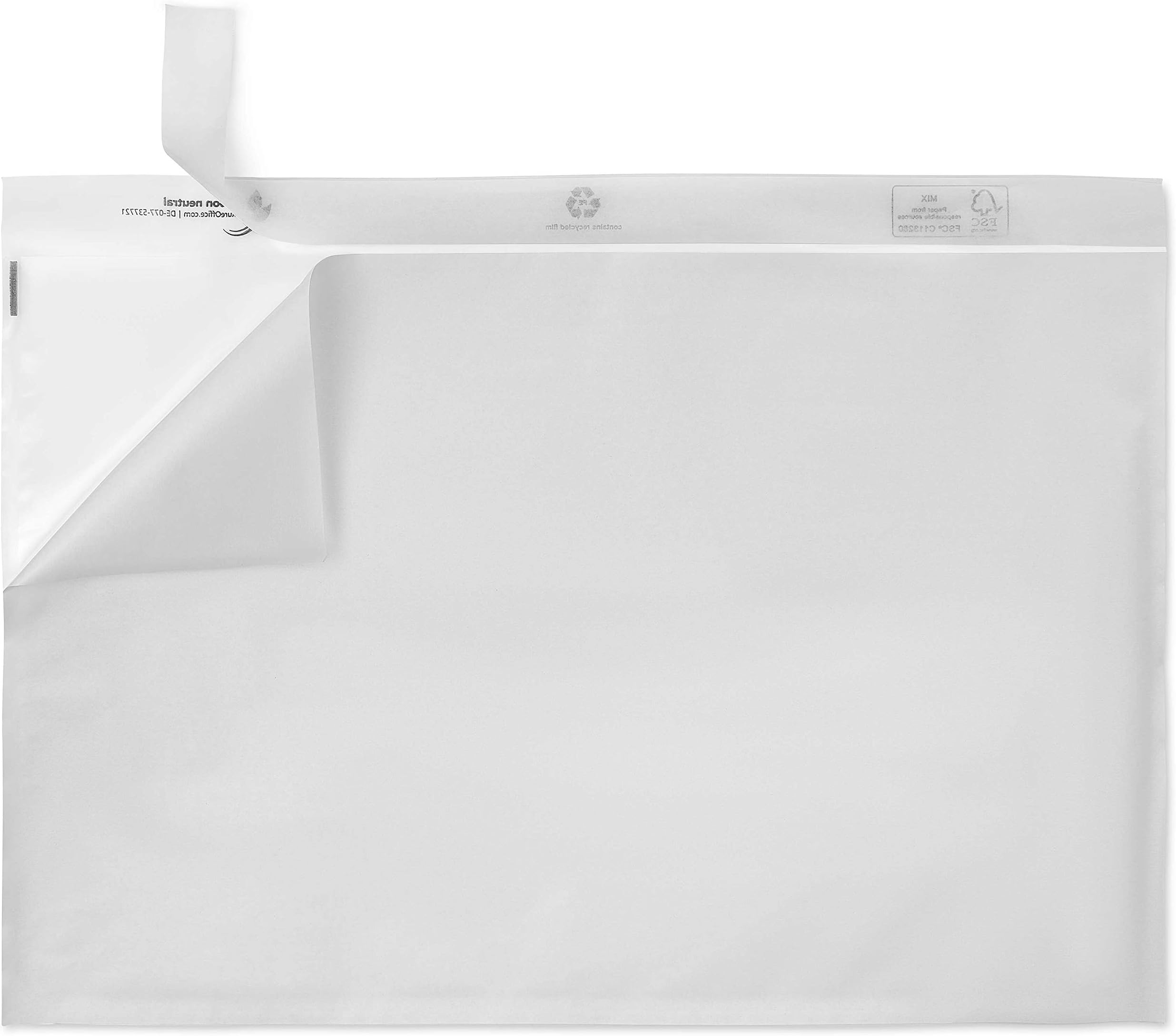 100 Selbstklebende Dokumententaschen A5 – Transparent, Wasserabweisend, 225x166 Mm, Für Lieferscheine & Versand