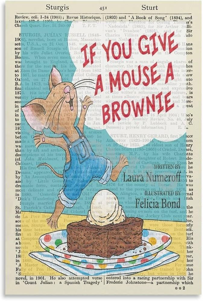 Amazon.com: If You Give A Mouse A Cookie by Laura Joffe Numeroff