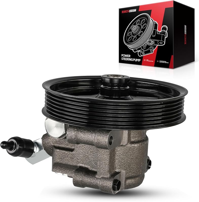 Bomba da direção hidráulica Torchbeam 20-260 com polia para Ford Crown Victoria, Grand Marquis, Expedition, Town Car, Navigator e Blackwood