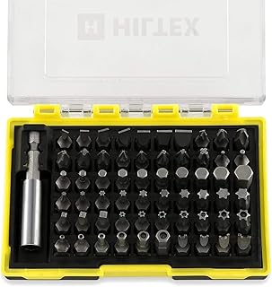 Hiltex 10060 Security Bit Set with Magnetic Extension Adapter