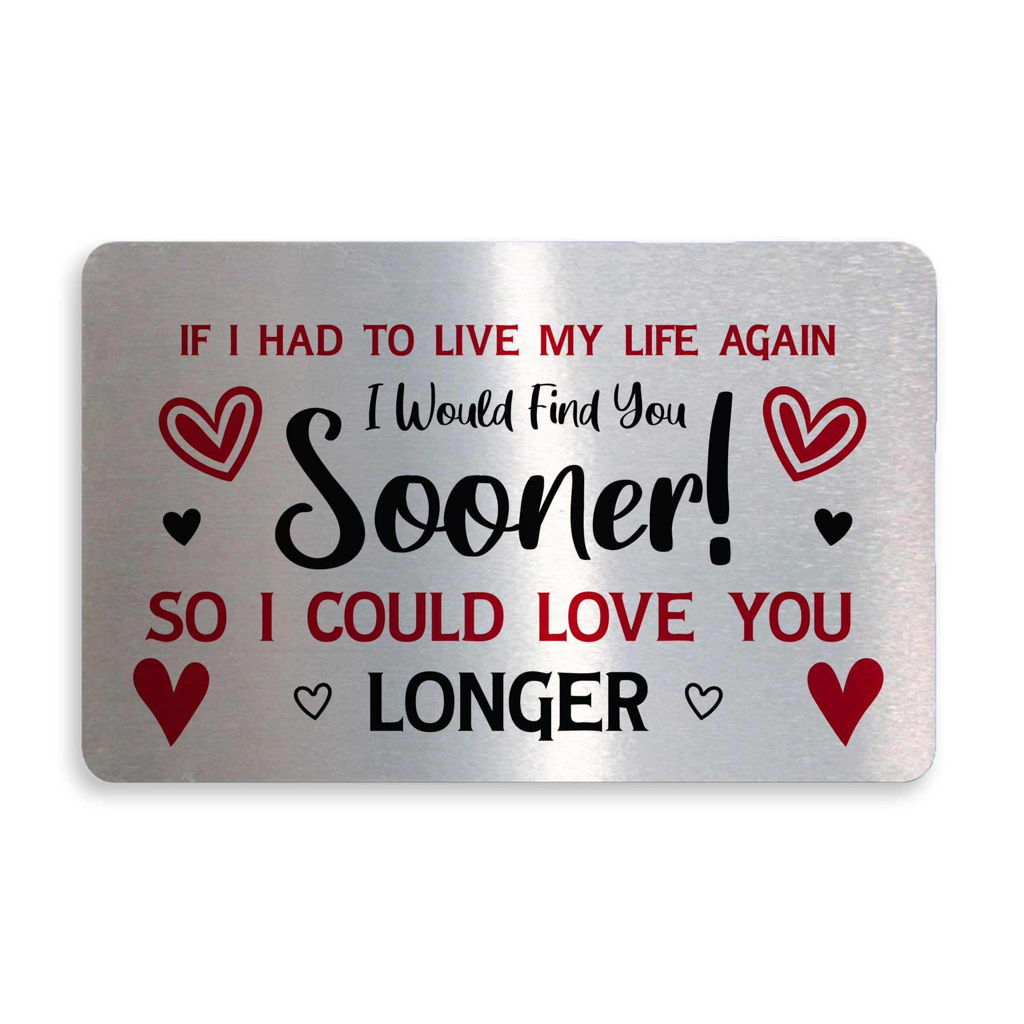 RED OCEAN Novelty Anniversary Valentines Birthday Christmas For Him Her Husband Wife Gift