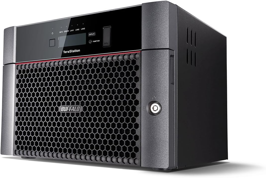 BUFFALO TeraStation 5810DN Desktop NAS 96TB (8x12TB) with