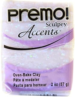 Sculpey Premo Premium Polymer Clay opal 2 oz. [PACK OF 6 ]