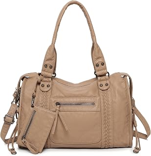 Y2K Vintage Hobo Shoulder Bag for Women, Vegan Leather Tote
