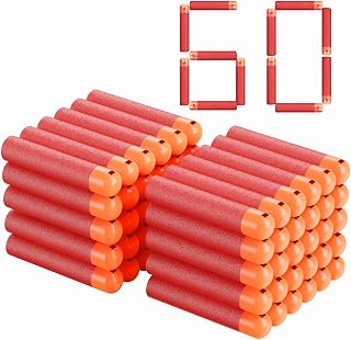 Airlab Mega Darts Refill Pack 60 Pcs Compatible Mega Bullets for Nerf N-Strike Mega Series Blasters