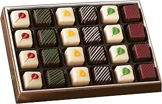 The Wisconsin Cheeseman Classic 24 Count Petits Fours – Gourmet Mini Layer Cakes in Orange, Chocolate Fudge, Strawberry, L...