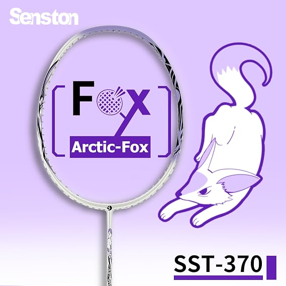 Senston Badminton Racket 100% Full-Carbon Lightweight Badminton Racquet