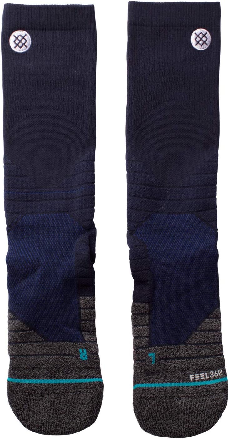 Stance Men's M559C16DIA MLB On Field Diamond Pro Crew Sock, Darknavy - Large