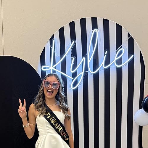 Miniatura 11 de Letrero de neón personalizado, luces de neón con nombre iluminado personalizado para bodas, fiestas de cumpleaños, letreros LED personalizables