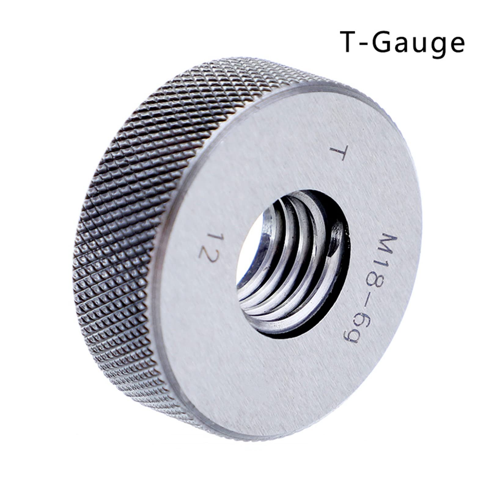 Wskaźniki gwintów 2-20mm 6g Metric Ring Gage Zestaw narzędzi pomiarowych T + Z do wykrywania zewnętrznych,Solidny komponent(M3)