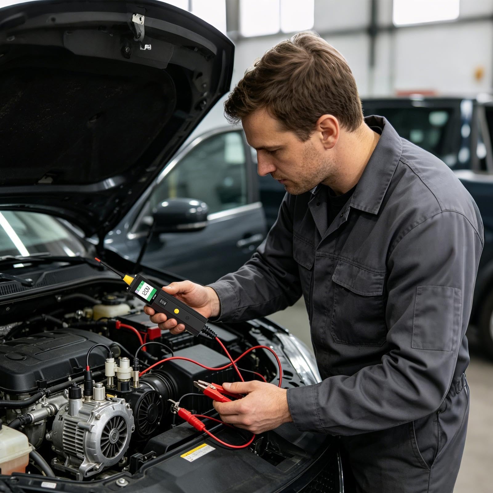 Tester Obwodów Samochodowych Z Sondą Wielofunkcyjny Tester Elektryczny Z | Wykrywacz Przerw Przewodów Samochodowych Do Ciężarówek, SUV-ów, Kamperów, Przeciążeń I Niskiego