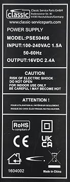 Classic Replacement Power Supply for Yamaha MOTIF-RACK ES