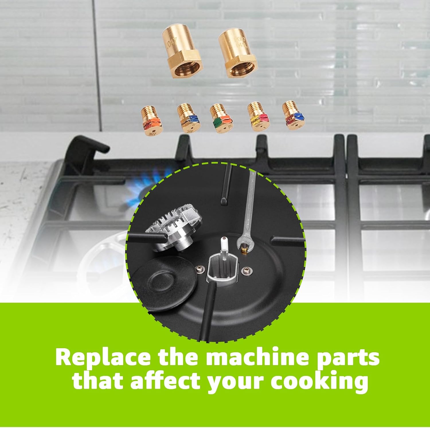WB28X24757 LP Liquid Propane Gas Conversion Kit Compatible with GE, Hotpoint, RCA & Kenmore Ranges - Replaces WB28X39132 & AP6996738- Easy Install Propane Conversion Kit