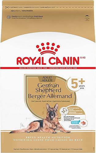 Royal Canin German Shepherd - Alimento seco para perros adultos mayores de 5 años, bolsa de 28 libras