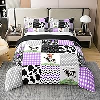 Vista 28 de Erosebridal Funda de edredón de cola de sirena de algodón 100% orgánico, tamaño individual, funda de edredón de escamas de peces para niños, juego