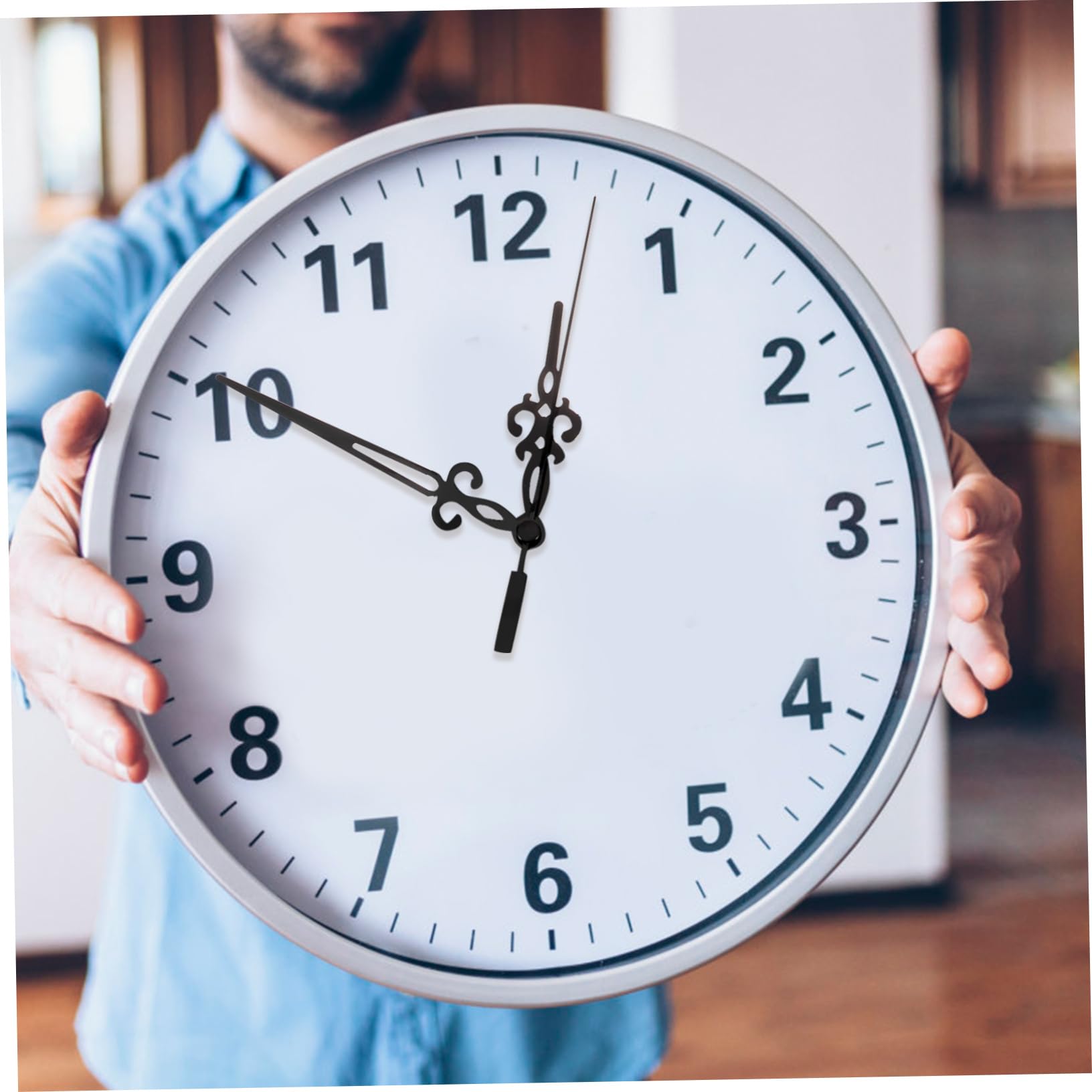 NUOBESTY 3 Sätze Teile des Wanduhrmechanismus Hände hängendes Uhrwerk großes Uhrwerk Bausatz für den Mechanismus Einer Wanduhr Austausch des Uhrwerks für Wanduhren 1 Satz