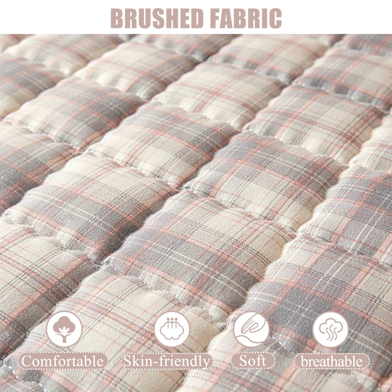 E,180x220+20cm, Housse De Protection pour Matelas Zippé Personnalisable Entièrement Enveloppé Housse De Matelas Housses De Matelas Confortables Housse De Matelas Respirante