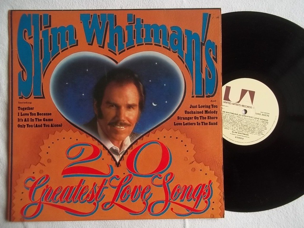 Slim Whitman's 20 Greatest Love Songs Slim Whitman LP Amazon.de