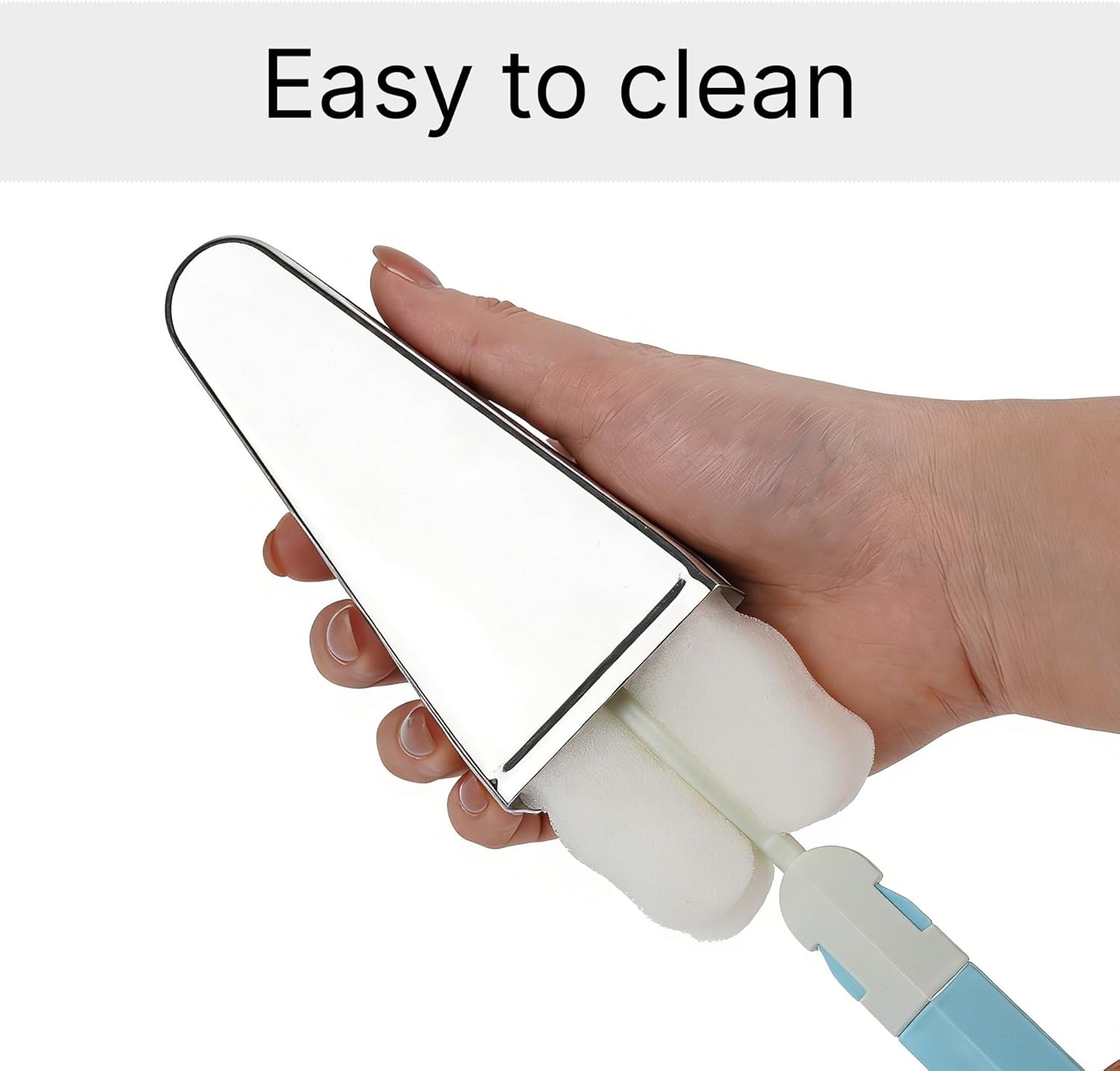 Stainless Steel Popsicle Molds Set with Holder, Reusable Ice Pop Maker, Ice Lolly Molds, Fast Freezing, Multi-Pack Options with Sticks & Storage Bags (Watermelon Shape)