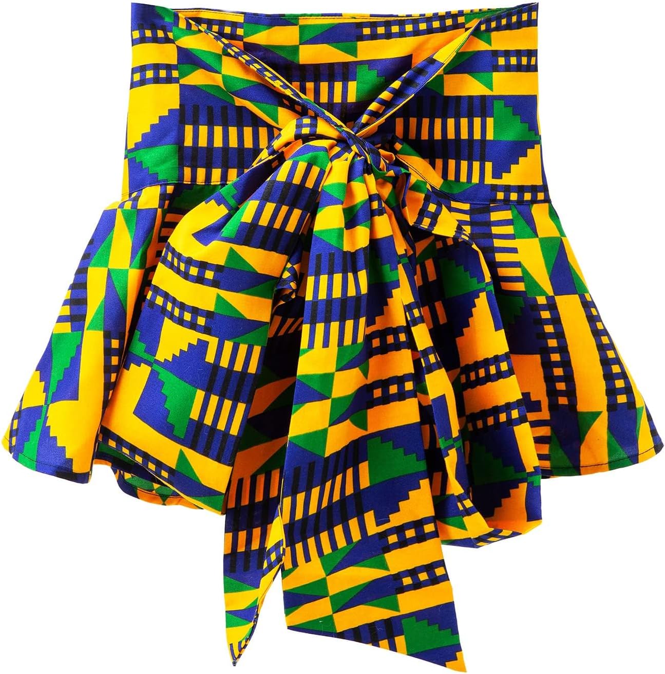 SHENBOLEN Women African Print Dashiki Tradition Waist Belts One Size