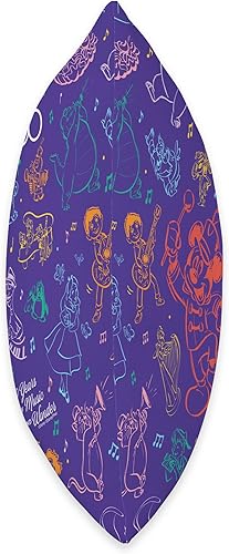 Miniatura 2 de Disney 100 Years Wonder Musical Friends D100 - Almohada de 16 x 16 pulgadas multicolor