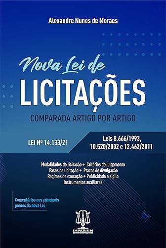 Nova Lei de Licitações - Comparada - Artigo por Artigo