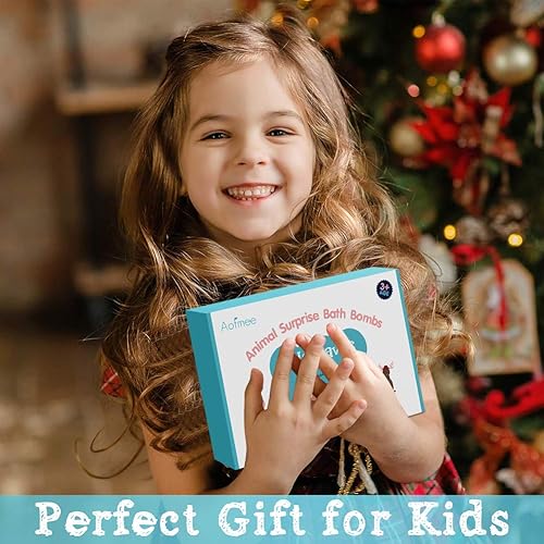 Miniatura 9 de Bombas de baño, bombas de baño de Aofmee para niños con sorpresa en el interior, bombas de baño de dinosaurios para niñas y niños, huevos de