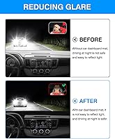 Vista 4 de Cartist Ajuste personalizado para alfombrilla de salpicadero Toyota RAV4 2013-2018 Accesorios Funda de salpicadero de ante antideslizante Protector